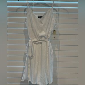 Women’s Tie Front Romper, Size Small